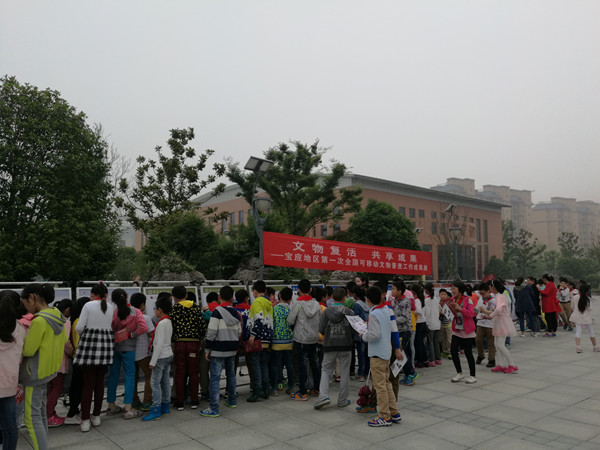 宝应博物馆六一儿童节特别展进校园