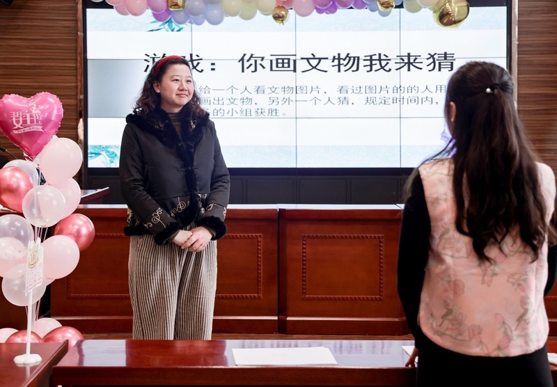 “热辣春日 滚烫人生” ——宝应博物馆成功开展妇女节主题活动