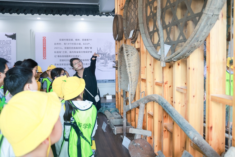 探寻文物中的农耕精神 唤醒文明记忆 ——宝应博物馆农耕主题研学活动圆满举行