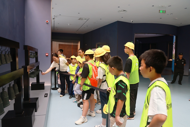 宝应博物馆成功举办“钟鸣鼎食——编钟乐舞中的礼仪之道”研学活动