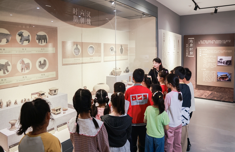 宝应博物馆成功举办“陶罐载民生——陶载春秋·烟火人家”主题社教活动